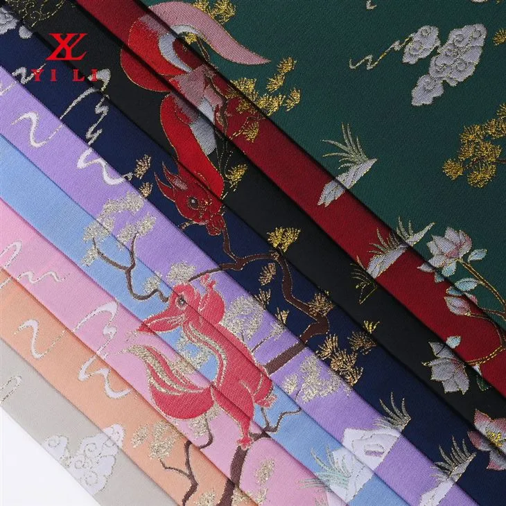 Poliester Han Drapp tal-ħwejjeġ Ċiniż